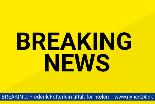 BREAKING: Frederik Fetterlein tiltalt for hæleri