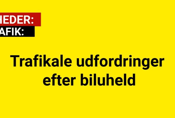 Trafikale Udfordringer Efter Biluheld