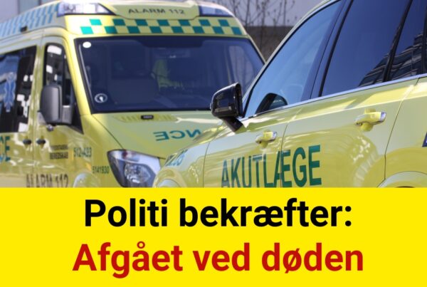 Politi bekræfter: Afgået ved døden