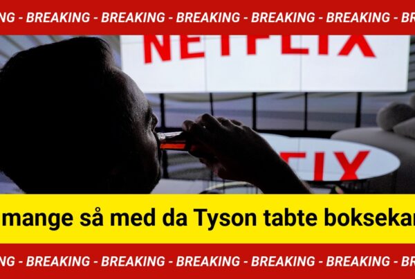 REKORD: Så mange så med da Tyson tabte boksekamp