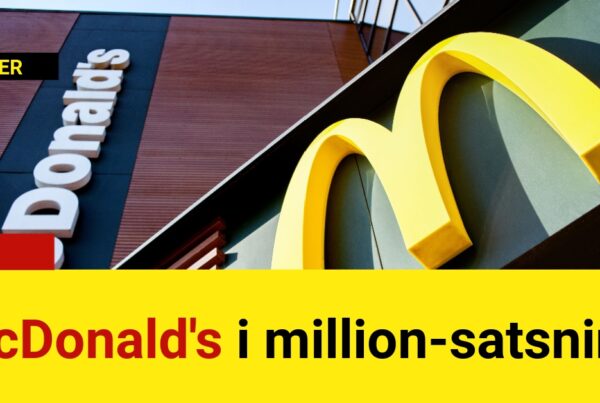 McDonald's i million-satsning