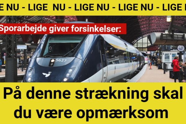 Akut Sporarbejde giver forsinkelser: