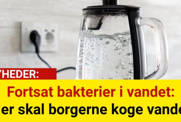 Fortsat bakterier i vandet: Her skal borgerne koge vandet