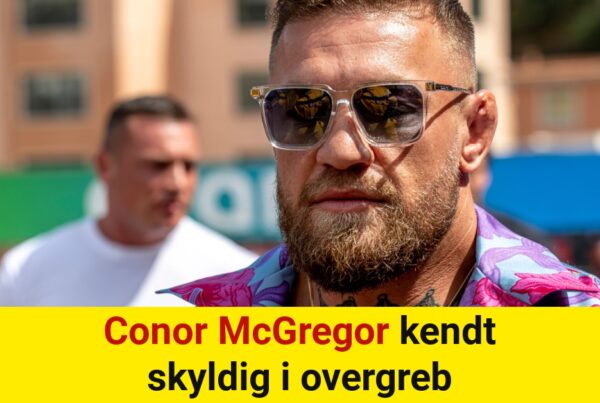 Conor McGregor kendt skyldig i overgreb