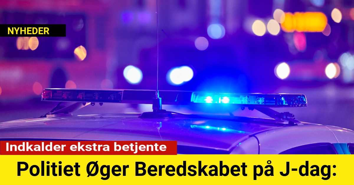 Indkalder ekstra betjente