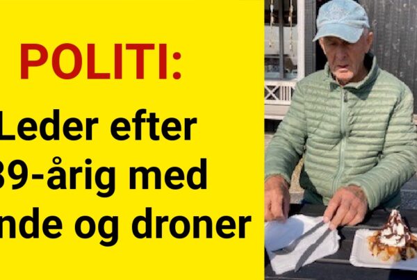 Leder efter 89-årig med hunde og droner