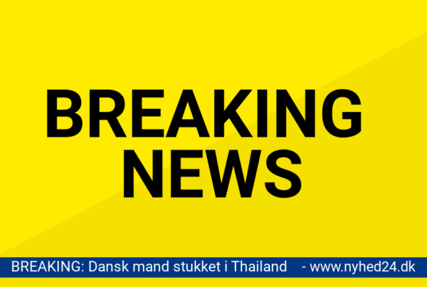 BREAKING: Dansk mand stukket i Thailand