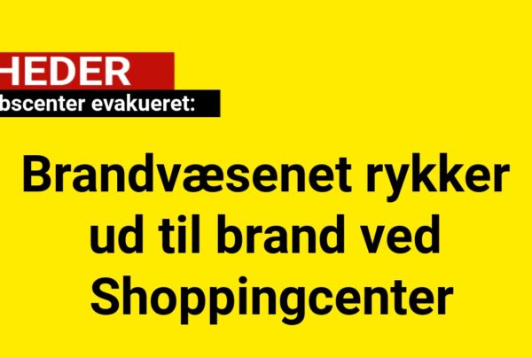 Indkøbscenter evakueret: