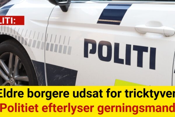 Ældre borgere udsat for tricktyveri: Politiet efterlyser gerningsmand