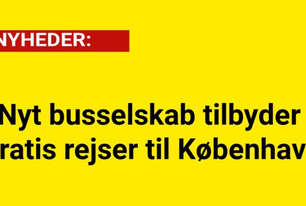 Nyt busselskab tilbyder gratis rejser til København