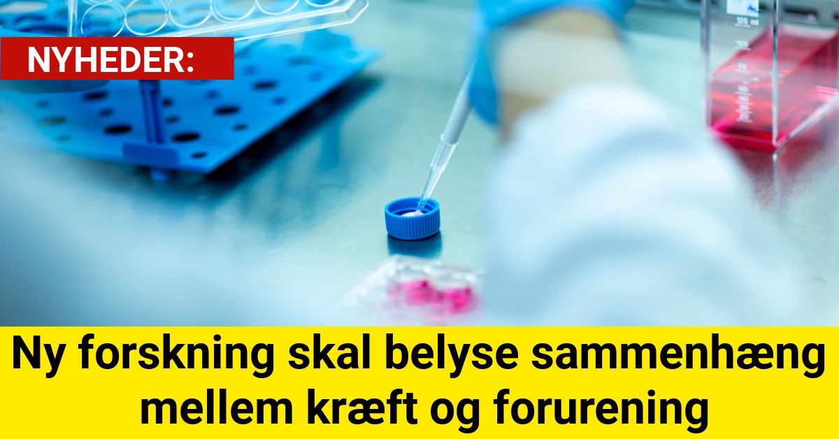 Ny forskning skal belyse sammenhæng mellem kræft og forurening