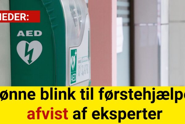 Grønne blink til førstehjælpere afvist af eksperter