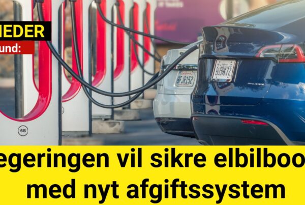 Regeringen vil sikre elbilboom med nyt afgiftssystem