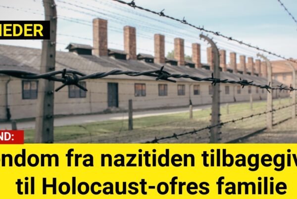 Historisk afgørelse: Ejendom fra nazitiden tilbagegives til Holocaust-ofres familie