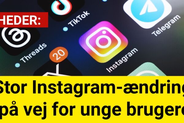 Stor Instagram-ændring på vej for unge brugere