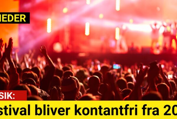 Festival bliver kontantfri fra 2025