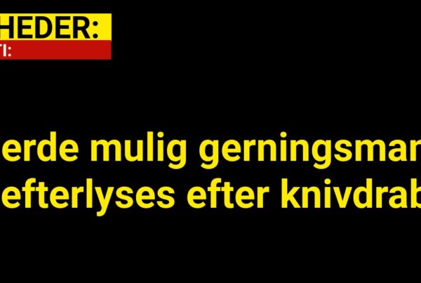 Politiet udvider efterforskningen og undersøger, om en fjerde person kan have spillet en rolle i det brutale knivdrab i Aarhus N.
