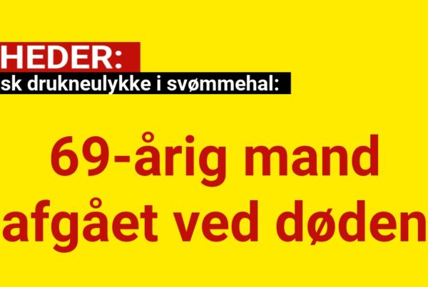 Tragisk drukneulykke i svømmehal: 69-årig mand afgået ved døden