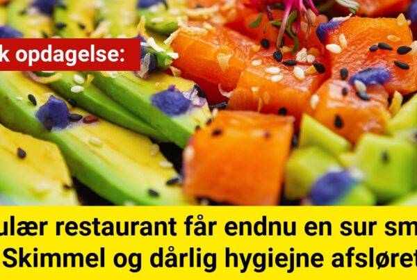 Populær restaurant får endnu en sur smiley: Skimmel og dårlig hygiejne afsløret