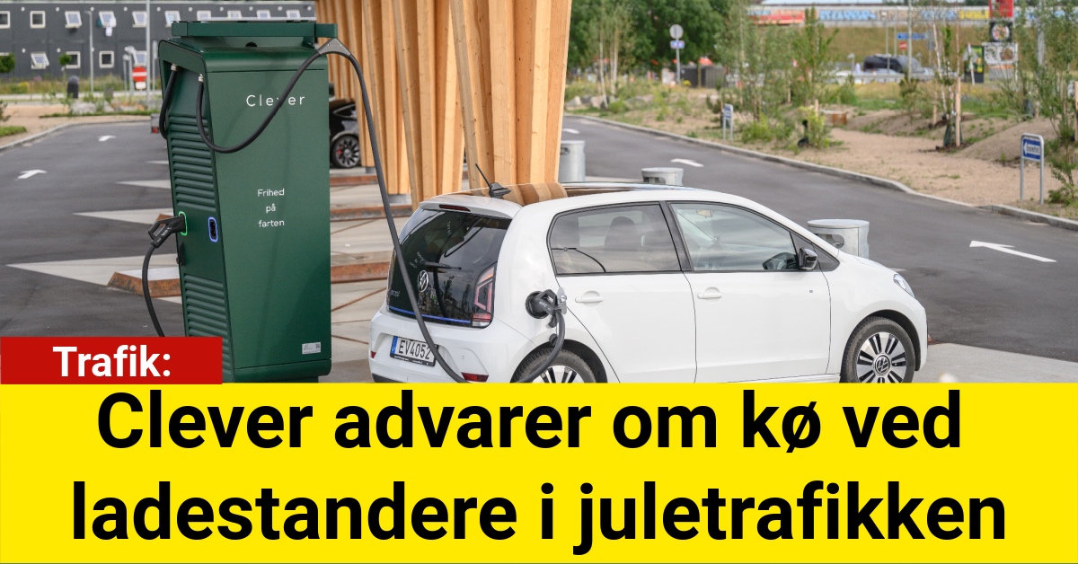 Clever advarer om kø ved ladestandere i juletrafikken