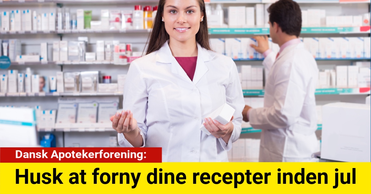 husk at forny dine recepter