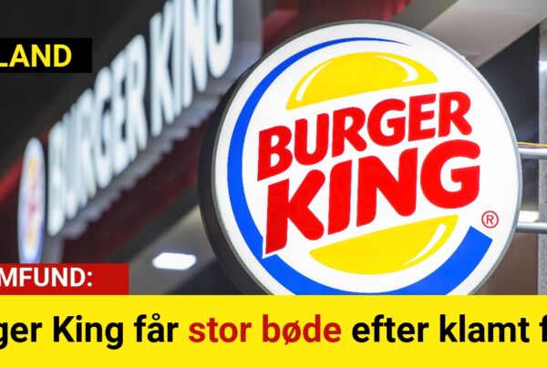 Burger King får stor bøde efter klamt fund