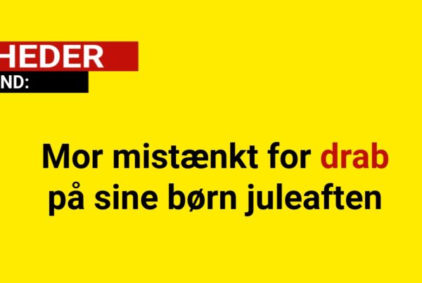 Mor mistænkt for drab på sine børn juleaften