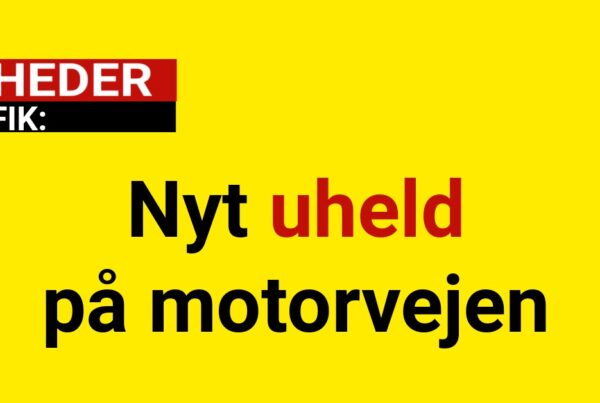 Nyt uheld på motorvejen