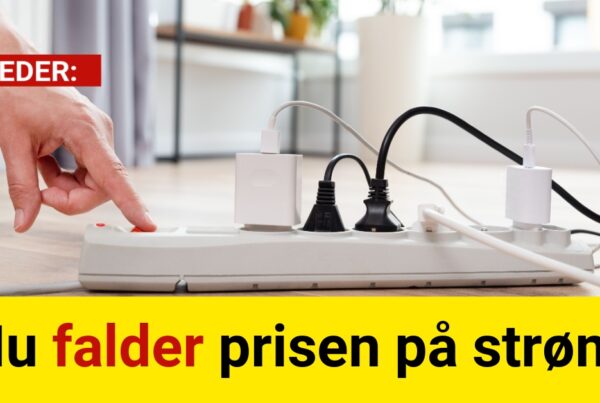 Nu falder prisen på strøm