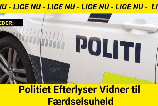 Politiet Efterlyser Vidner til Færdselsuheld