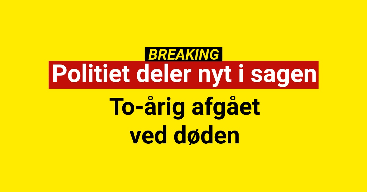 Politiet deler nyt i sagen