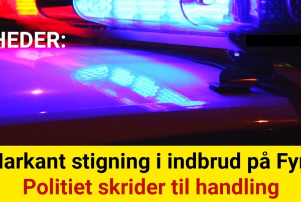 Markant stigning i indbrud på Fyn: Politiet skrider til handling