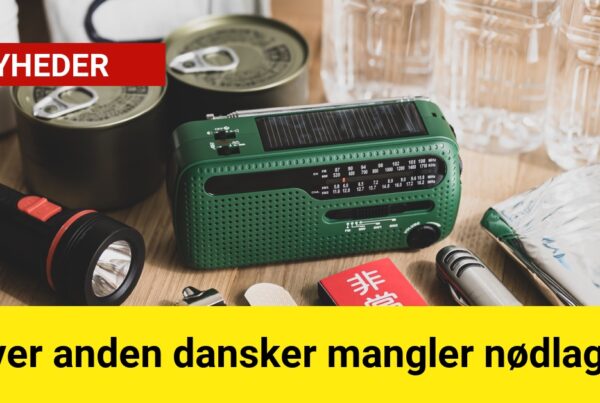 Hver anden dansker mangler nødlager