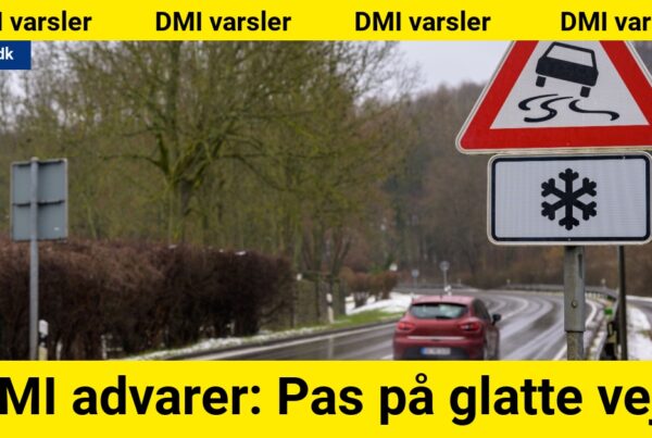 DMI advarer: Pas på glatte veje