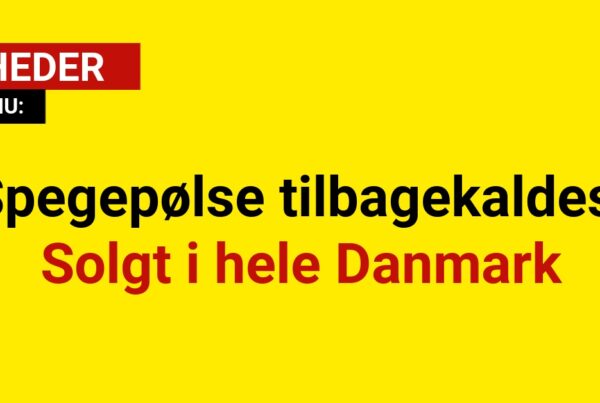 Spegepølse tilbagekaldes: Solgt i hele Danmark