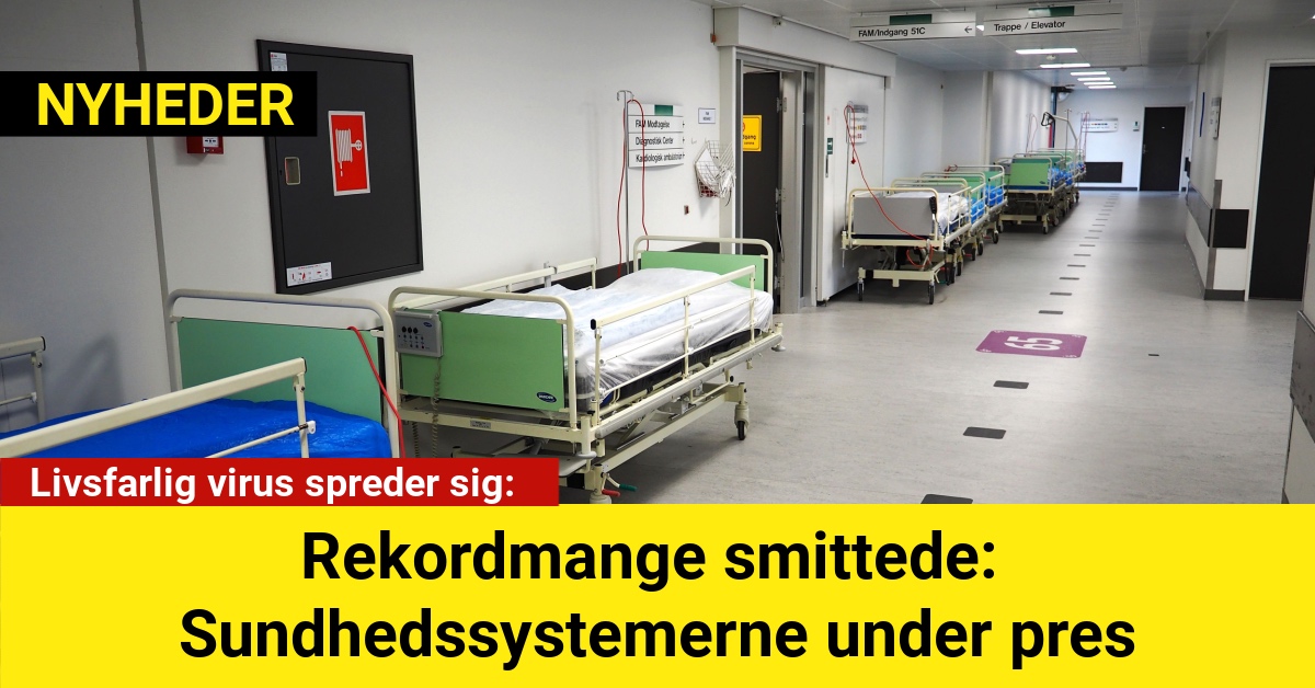 Rekordmange smittede: Sundhedssystemerne under pres