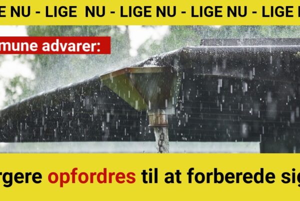 Borgere opfordres til at forberede sig