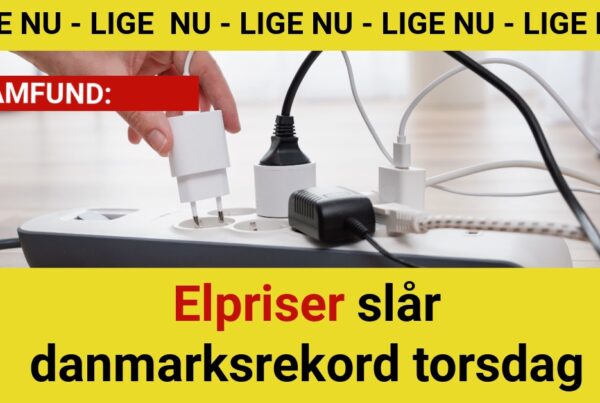 Elpriser slår danmarksrekord torsdag