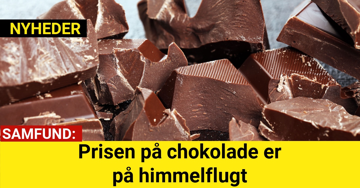 Prisen på chokolade er på himmelflugt