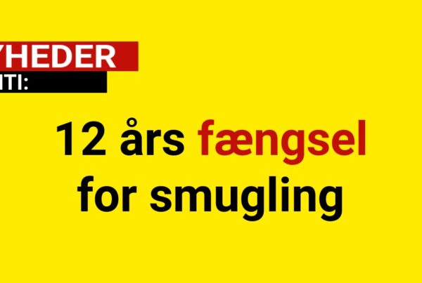 12 års fængsel for smugling