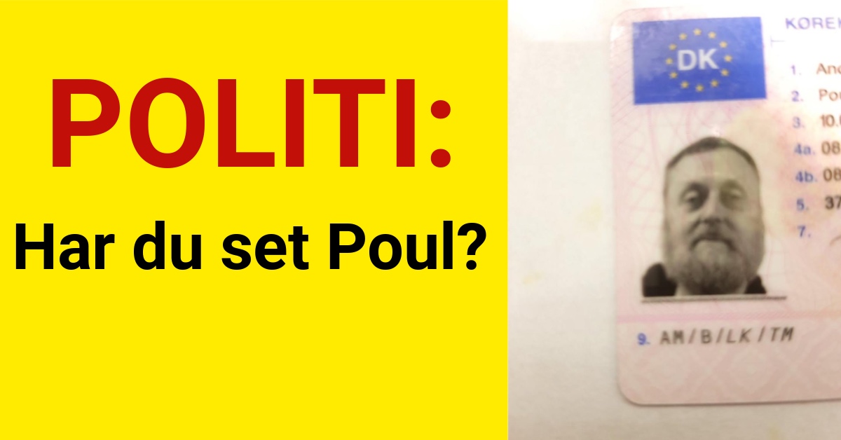 Har du set Poul? - Nyhed24.dk