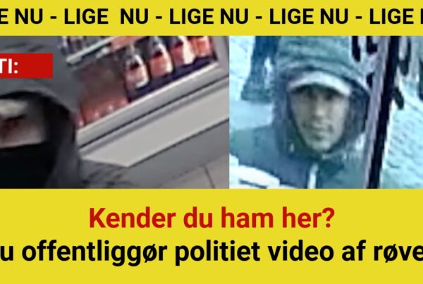 Kender du ham her? Nu offentliggør politiet video af røveri