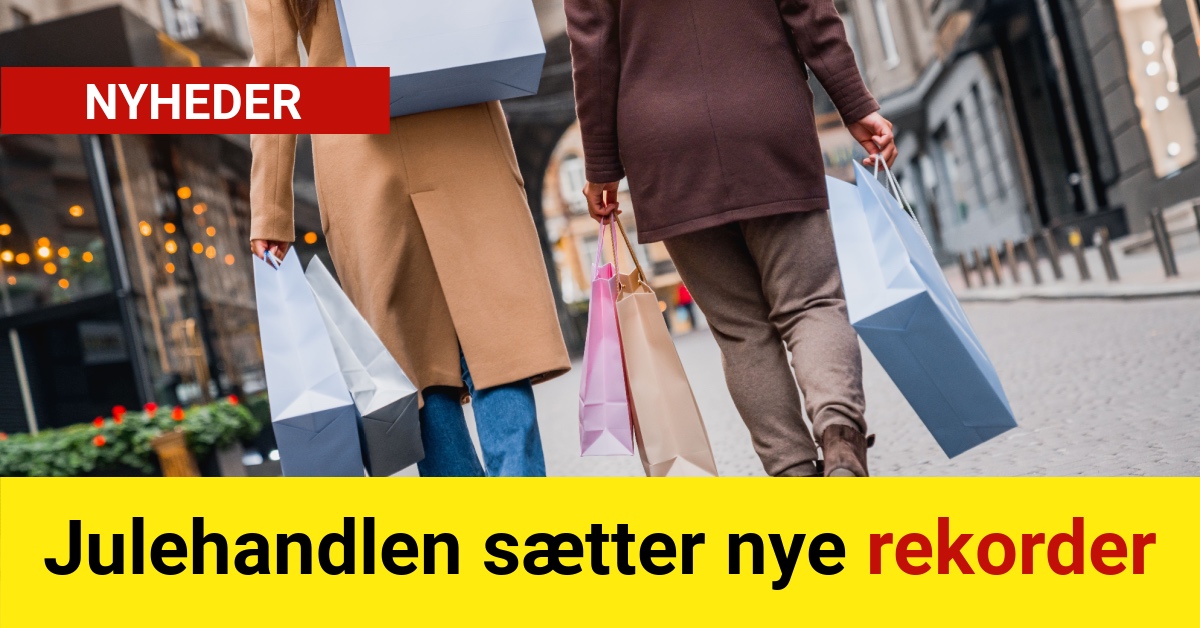 Julehandlen sætter nye rekorder