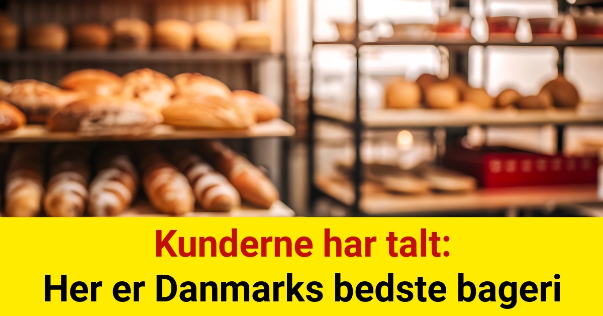 Kunderne har talt: Her er Danmarks bedste bageri