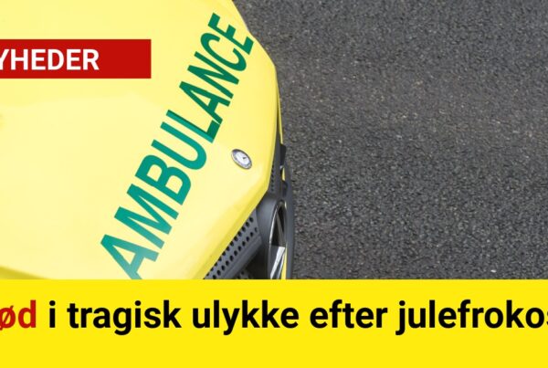 BREAKING: Død i tragisk ulykke efter julefrokost