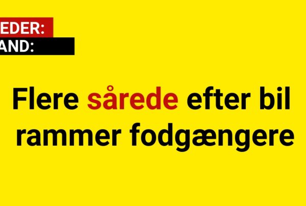 Flere sårede efter bil rammer fodgængere - Udland