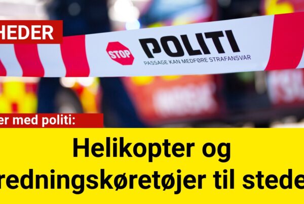 Vrimler med politi: