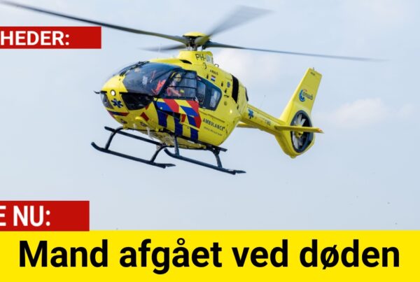 Mand afgået ved døden