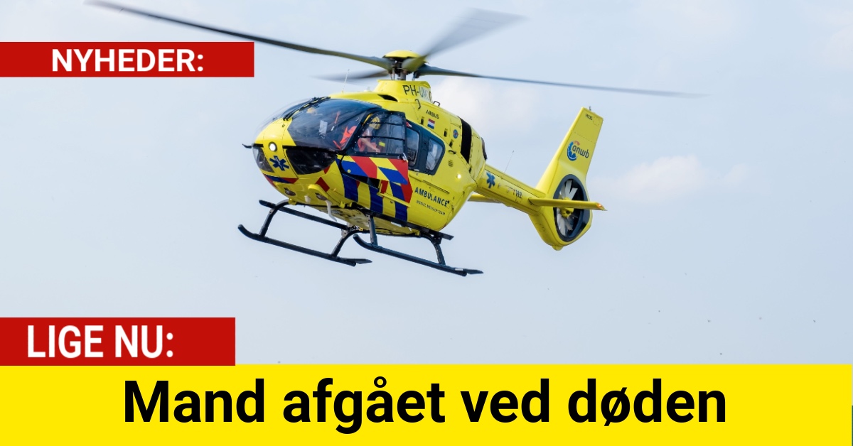 Mand afgået ved døden