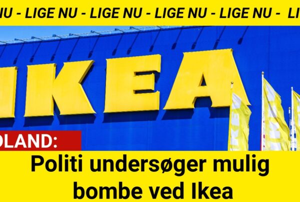 Politi undersøger mulig bombe ved Ikea